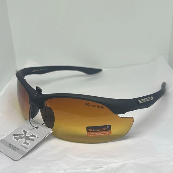 X-Loop HD+ Wraparound Sports Sunglasses – UV400 Protection, Polycarbonate Lens - Picture 1 of 3
